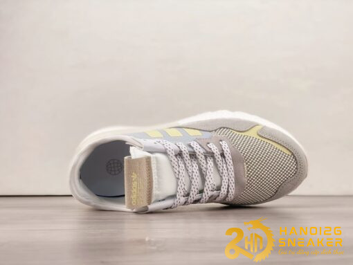 Giày Adidas Nite Jogger Boost Grey Blue Yellow (3)