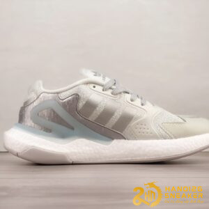 Giày Adidas Nite Jogger Cloud White Metallic Sliver (3)