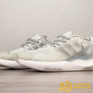 Giày Adidas Nite Jogger Cloud White Metallic Sliver (4)