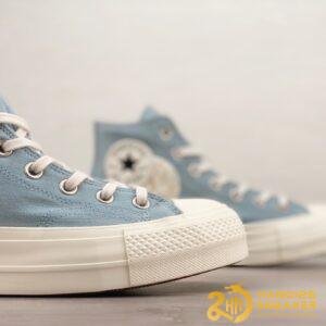 Giày Converse All Star Lift Platform Denim Patchwork (5)