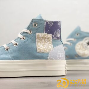 Giày Converse All Star Lift Platform Denim Patchwork (7)
