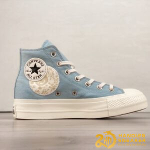 Giày Converse All Star Lift Platform Denim Patchwork (8)