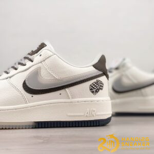 Giày Nike AF1 07 Dice God Cream Brown Grey (8)