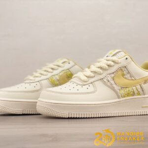Giày Nike AF1 07 JUST DO IT Yellow (2)