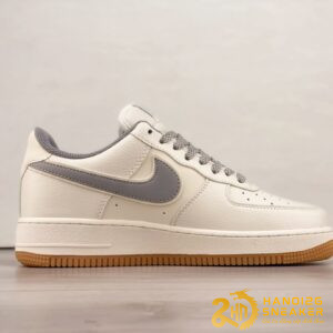 Giày Nike AF1 07 LX Low Grey Browm White (5)