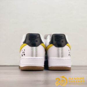 Giày Nike AF1 07 Panda Black University Gold (3)