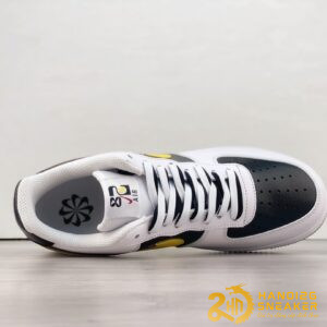 Giày Nike AF1 07 Panda Black University Gold (7)
