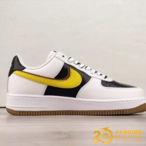Giày Nike AF1 07 Panda Black University Gold (8)