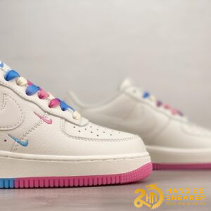 Giày Nike AF1 07 Sail Pink Blue Miami (3)