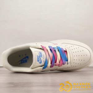 Giày Nike AF1 07 Sail Pink Blue Miami (6)