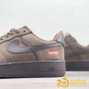 Giày Nike AF1 Low Supreme Baroque Brown (4)