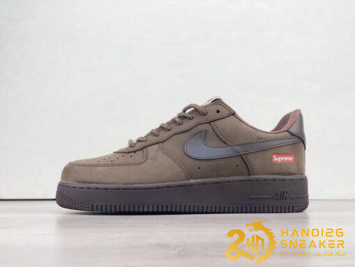 Giày Nike AF1 Low Supreme Baroque Brown