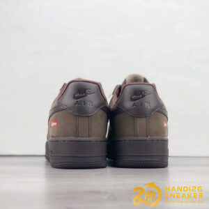 Giày Nike AF1 Low Supreme Baroque Brown (8)