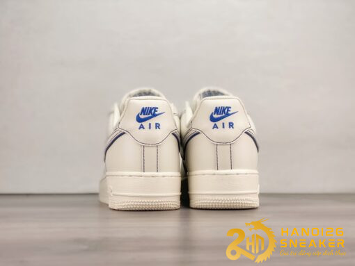 Giày Nike AF1 Low White Blue 315122 404 (10)