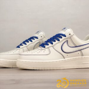 Giày Nike AF1 Low White Blue 315122 404 (5)