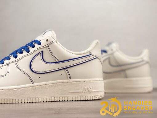 Giày Nike AF1 Low White Blue 315122 404 (6)