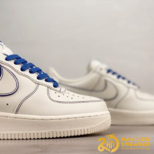 Giày Nike AF1 Low White Blue 315122 404 (8)