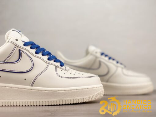 Giày Nike AF1 Low White Blue 315122 404 (8)