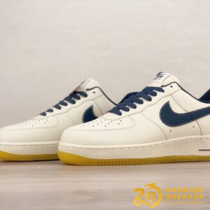 Giày Nike AF1 Milky White Navy Yellow (4)