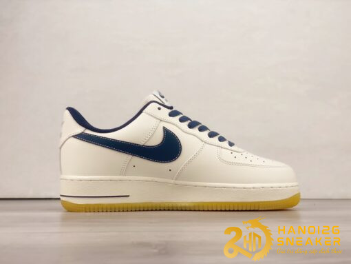 Giày Nike AF1 Milky White Navy Yellow (7)