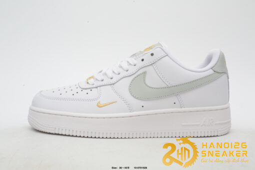 Giày Nike Air Force 1 Low White Grey Gold