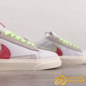 Giày Nike Blazer Low Sacai White Pink Green Varisity (3)