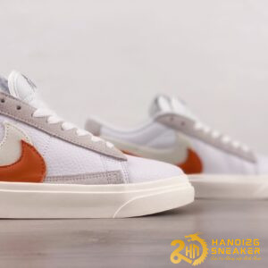 Giày Nike Blazer Low X Sacai White Orange Grey (2)