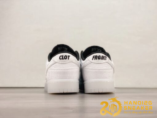 Giày Nike Dunk Low CLOT Fragment White (6)
