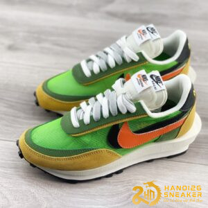 Giày Nike LD Waffle Sacai Green Gusto (1)