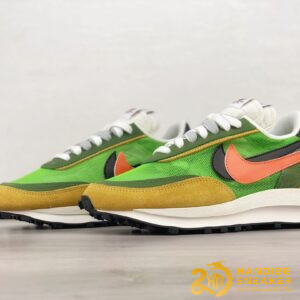 Giày Nike LD Waffle Sacai Green Gusto (7)