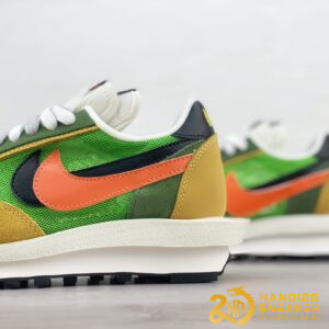 Giày Nike LD Waffle Sacai Green Gusto (8)