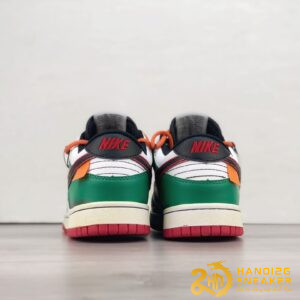 Giày Nike SB Dunk Low Green Red Black (7)