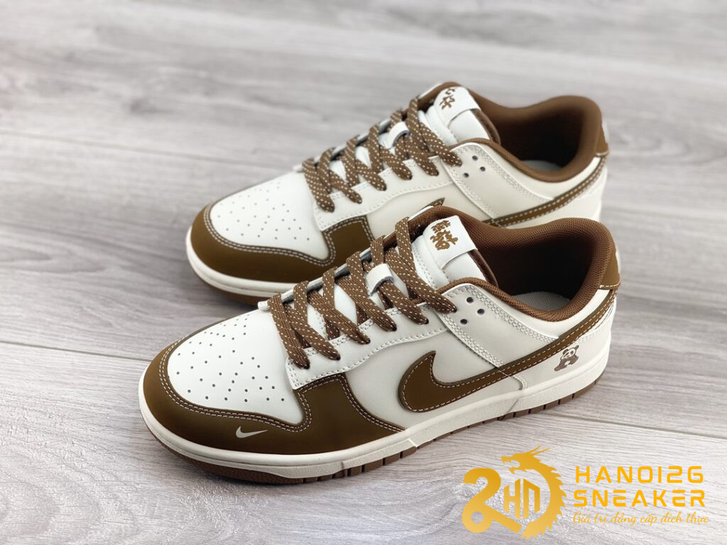 Giày Nike SB Dunk Low LV Panda Brown