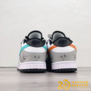 Giày Nike SB Dunk Low Multi Swoosh Gray (4)