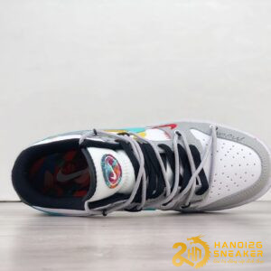 Giày Nike SB Dunk Low Multi Swoosh Gray (7)