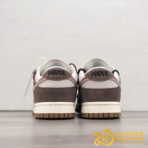 Giày SB Dunk Low 85 Double Swoosh Brown Red (4)