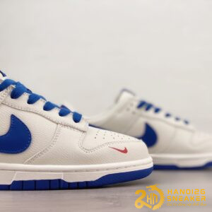 Giày Supreme X Nike SB Dunk Low White Blue (3)