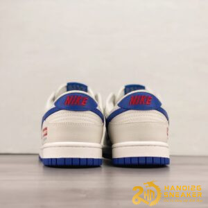 Giày Supreme X Nike SB Dunk Low White Blue (5)