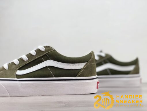 Giày Vans Sk8 Low Army Green Casual (2)