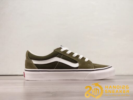 Giày Vans Sk8 Low Army Green Casual (3)