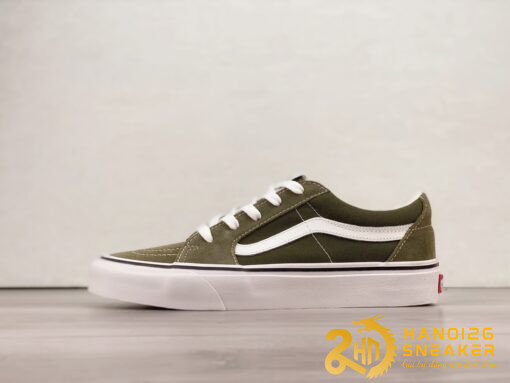 Giày Vans Sk8 Low Army Green Casual