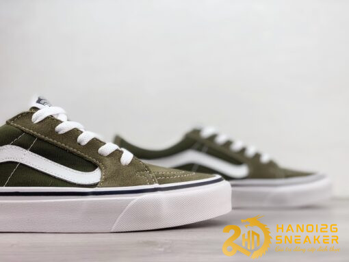 Giày Vans Sk8 Low Army Green Casual (8)