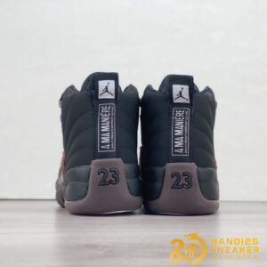Giày Air Jordan 12 Retro SP A Ma Maniére Black (2)