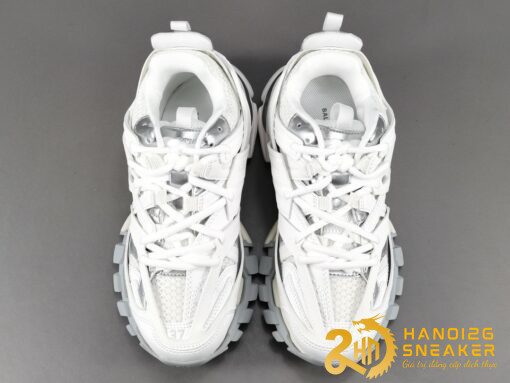 Giày Balenciaga Track Sneaker White & Silver Like Auth (9)