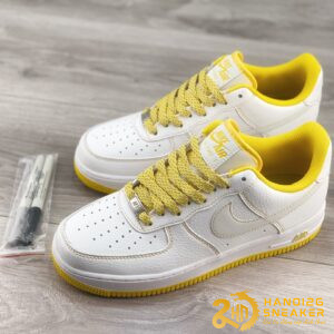 Giày Nike Air Force 1 07 Off White Yellow (1)