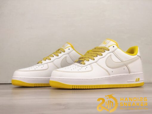 Giày Nike Air Force 1 07 Off White Yellow (4)