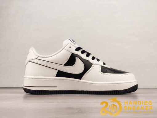 Giày Nike Air Force 1 By You Custom White Black (3)