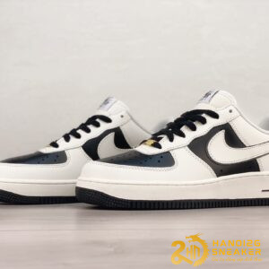 Giày Nike Air Force 1 By You Custom White Black (6)