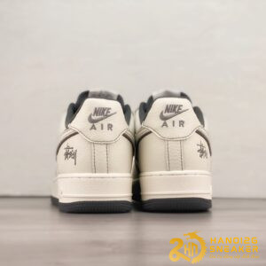 Giày Nike Air Force 1 Low Stussy White Grey (4)