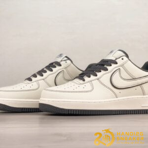 Giày Nike Air Force 1 Low Stussy White Grey (5)